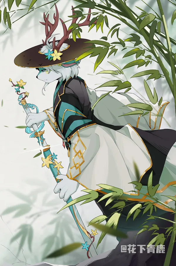 青鹿 ✕ ，老鹿 ✓